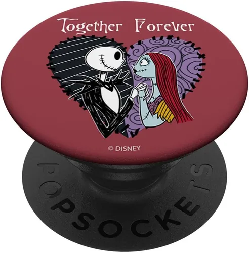Miniatura 7 de Disney Jack y Sally Forever PopSockets MagSafe PopGrip de The Nightmare Before Christmas para iPhone
