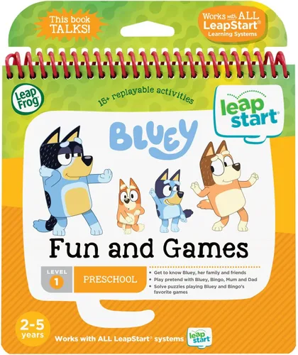 LeapFrog LeapStart Bluey Diversión y juegos