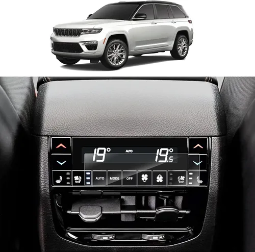 Miniatura 10 de SKTU Protector de pantalla para Jeep Grand Cherokee 2021 2019-2021 Grand Cherokee 8.4 pulgadas navegación 2021 Grand Cherokee Accesorios vidrio