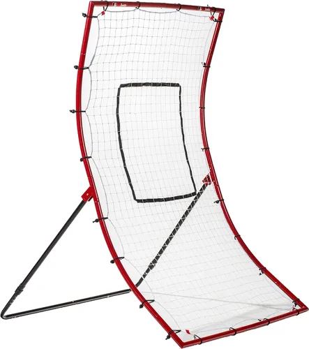 Miniatura 10 de Franklin Sports Rebotadores de Béisbol + Red Pitchback - Entrenador de Retorno de Lanzamiento + Red de Rebote con Objetivo de Lanzamiento Acoplable