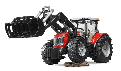 Miniatura 4 de Bruder Massey Ferguson 7600 con cargador frontal
