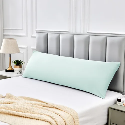 Miniatura 56 de Warmstar Juego de 2 fundas de almohada de algodón de tamaño estándar, fundas de almohada de 600 hilos de 20 x 26 pulgadas, fundas de almohada