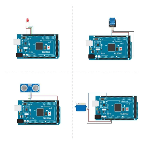 Miniatura 5 de Proyecto Mega 2560 de Elegoo. El juego de arranque más completo con TUTORIAL para Arduino Mega2560 UNO Nano Mega2560 Complete Starter Kit