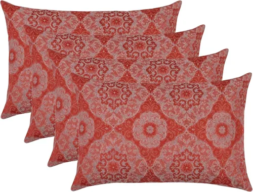 Miniatura 38 de RSH DECOR: Sunbrella - Juego de 4 almohadas lumbares, 20 x 12 pulgadas, tela de rendimiento resistente al agua y a la decoloración, fundas