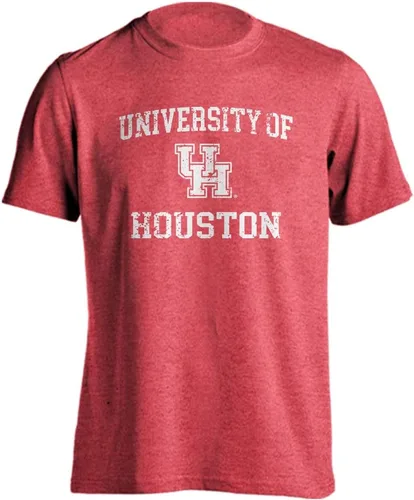 Miniatura 40 de Sport Your Gear NCAA Camiseta de manga corta retro con licencia oficial de aspecto desgastado para el día del juego, camiseta de espíritu deportivo