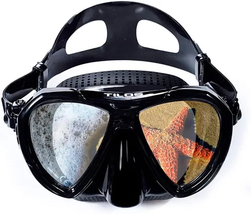 Miniatura 15 de Revo - Máscara de buceo de esnórquel con vista amplia: buceo, esnórquel, buceo libre y natación, 180 máscaras – Gafas de buceo antivaho con doble