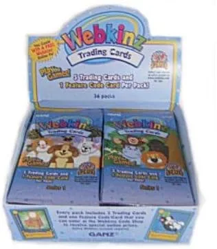Miniatura 2 de Webkinz Caja de refuerzo TCG Juego de cartas coleccionables (36 paquetes)