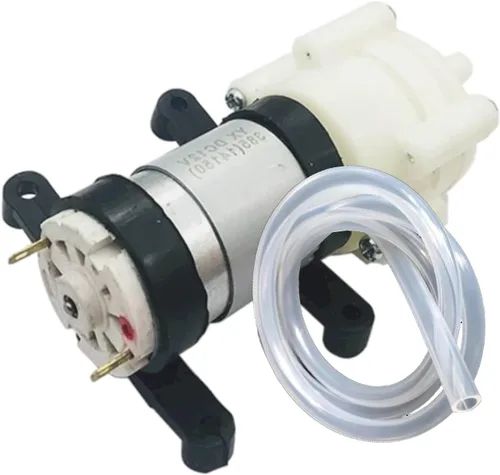 Miniatura 9 de CONQUERALL DC 12V 385 Bomba autocebante de diafragma Accesorios de té resistentes a altas temperaturas para pecera, dispensador de agua