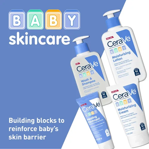 Miniatura 5 de CeraVe Jabón y champú para bebés, 2 en 1, sin lágrimas, para piel y cabello, sin fragancia, parabenos, tintes, ftalatos y sulfatos, baño y jabón