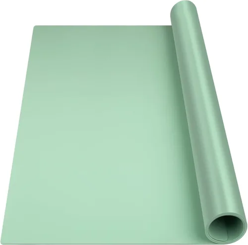 Miniatura 8 de Alfombrilla de silicona resistente al calor para encimera, alfombrillas de silicona multiusos grandes para manualidades, tamaño de banco de trabajo