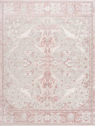 Miniatura 17 de Hauteloom Laureldale Alfombra de Área de Estilo Oriental Tradicional Desgastada y Desteñida para Sala de Estar - Estilo Granja de Medallón Vintage
