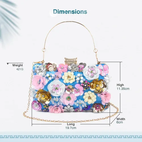 Miniatura 3 de Lanpet Bolso de hombro con correa de cadena para mujer