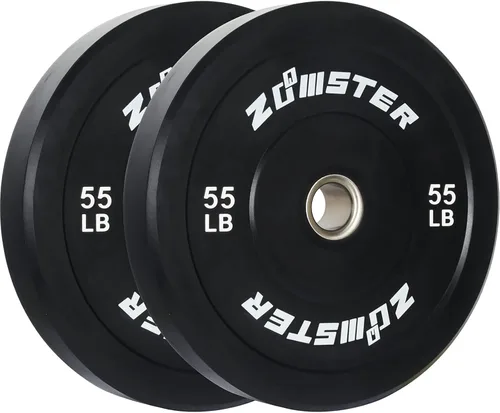 Miniatura 8 de Placa de Parachoques Olímpica Placa de Peso con Alto Rebote Placa de Peso con Inserción de Acero para Entrenamiento de Fuerza y Levantamiento