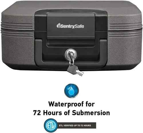 Miniatura 5 de SentrySafe - Caja ignífuga e impermeable con cerradura de llave