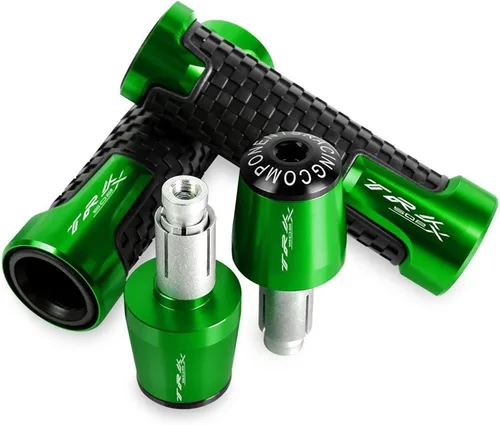 Miniatura 12 de Motocicleta para Benelli TRK502X TRK 502X 2020 2021 2022 Manillar de motocicleta, peso final, agarres para manillar, tapa antivibración deslizante