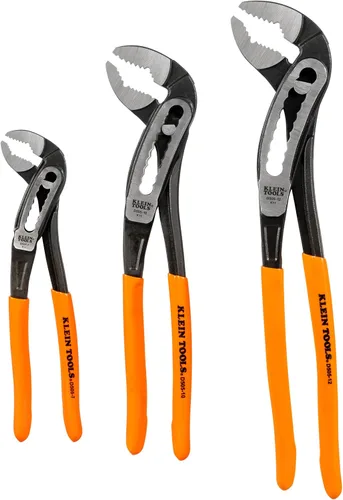 Miniatura 9 de KLEIN TOOLS D5052KIT Juego de 2 piezas de alicates de bomba clásicos Klaw, alicates de bomba de 7 pulgadas y 10 pulgadas, diseño compacto