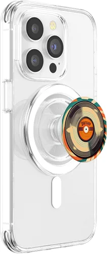 Miniatura 3 de Disco de vinilo LP vintage para fanáticos de la música retro, graban PopSockets MagSafe PopGrip para iPhone