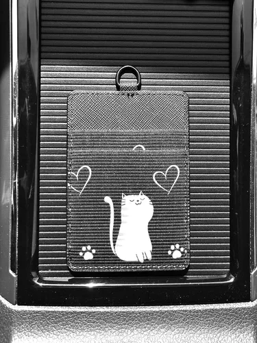 Miniatura 3 de Cartera elástica para tarjetas, cartera delgada vertical para tarjetas de crédito, cartera minimalista con bolsillo frontal para mujeres y hombres