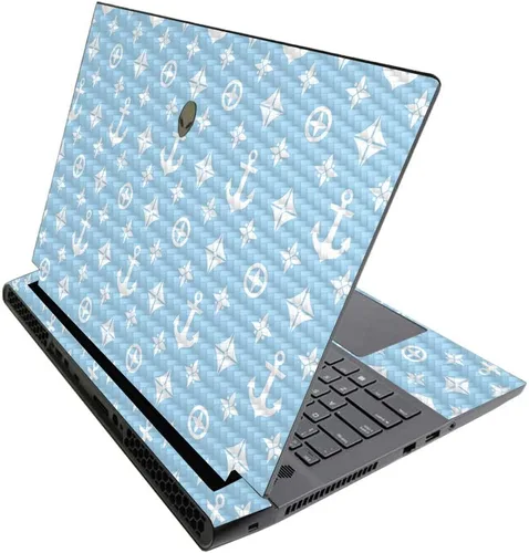 Miniatura 643 de MightySkins - Skin brillante con purpurina para Alienware M17 R3 (2020) y M17 R4 (2021) - Diversión de los años 90 Acabado duradero con purpurina
