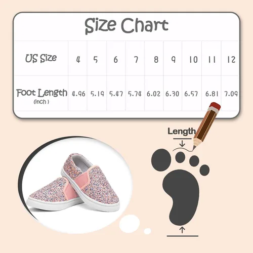 Miniatura 7 de K KomForme Zapatos de lona para correr y caminar para niños pequeños