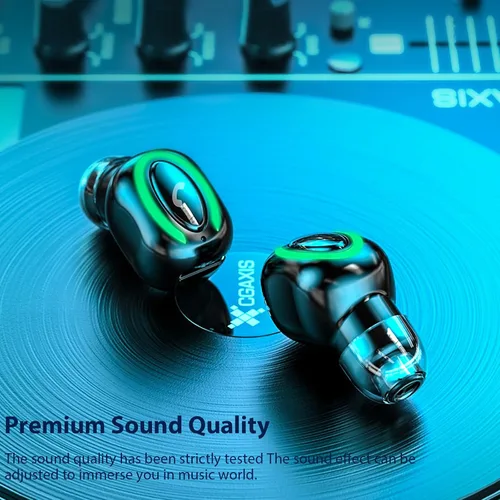 Miniatura 4 de Xmenha Mini auricular individual inalámbrico discreto auricular pequeño auricular Bluetooth auricular de un solo oído auricular auricular micrófono