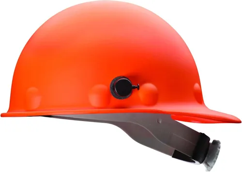 Miniatura 3 de Honeywell Fibre-Metal P2HNQRW11A000 Casco Duro Super Eight de Fibra de Vidrio con Visera de Trinquete, con Quick-Lok, Negro