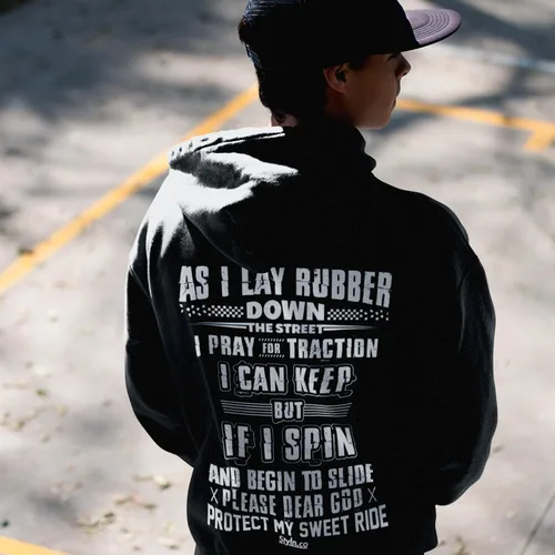 Miniatura 35 de STYLN Sudadera de manga larga con capucha Sudadera divertida con capucha unisex para adultos entusiastas del automóvil, camión, bicicleta, carreras