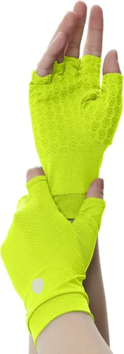 Miniatura 22 de Guantes sin dedos SPF para hombre y mujer, guantes de conducción unisex con protección solar UPF 50+ con gel de silicona