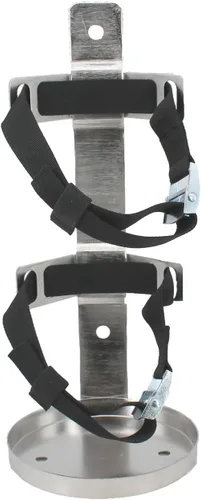 Miniatura 3 de Soporte de metal para extintor de incendios, resistente, acero inoxidable 304, compatible con extintores de incendios de 5 libras