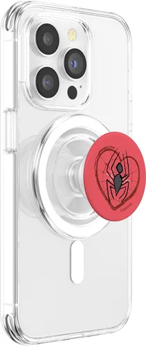 Miniatura 3 de Marvel PopSockets MagSafe PopGrip de corazón para el día de San Valentín de Spider-Man para iPhone