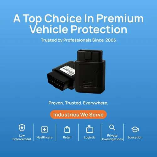 Miniatura 6 de Brickhouse Security Rastreador GPS para vehículos, dispositivo de seguimiento TrackPort OBD II, rastreador para ubicación y velocidad del automóvil
