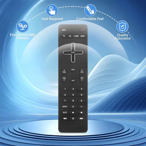 Miniatura 3 de Nuevo control remoto VIZIO VR9 para VIZIO VM190XVT VM230XVT M190MV M220MV E260MV VM190XVT VM230XVT M190MV E320ME M220MV M260MV M190MV M190MV 0MV M2