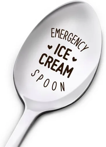 Miniatura 6 de My Yogurt Spoon - Cuchara grabada de acero inoxidable para mujeres, hombres, mamá, papá, abuela, abuelo, hermana, amigos