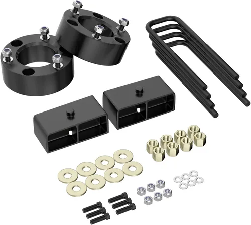 Miniatura 8 de Richeer Bloque de elevación de 1 pulgada compatible con Silverado 1500 1999-2024 2WD/4WD, Sierra 1500 1999-2024 2WD/4WD, kits de elevación