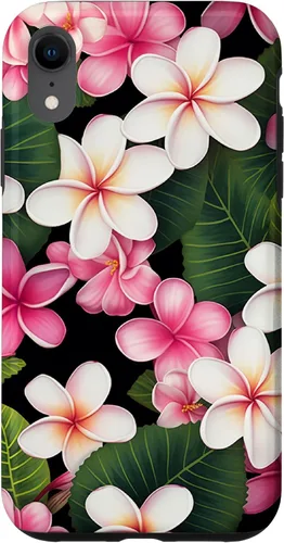 Miniatura 24 de Funda para iPhone 14 Plumeria Flower Pretty Garden Hawaii