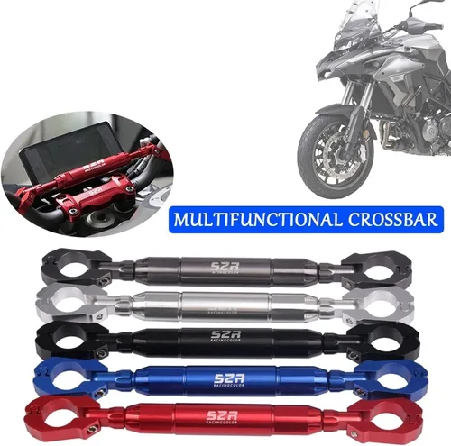 Miniatura 2 de Barra de equilibrio de motocicleta para Benelli TRK502 TRK502X TRK 502 X 502X TRK502 X TRK502 X (color : A negro, tamaño: 1)