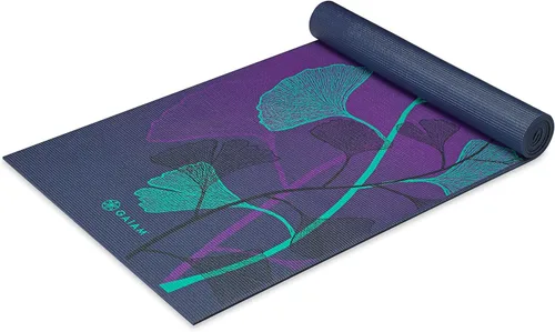 Gaiam - Alfombrilla de yoga, 6 mm, extra gruesa, antideslizante, de primera calidad, para todo tipo de yoga, pilates y ejercicios en el suelo (68