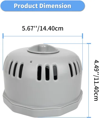 Miniatura 2 de Pieza de repuesto para bañera de hidromasaje P05343, soporte para cartucho de filtro P6653 compatible con Best Way Cole man SaluSpa, soporte
