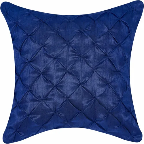 Miniatura 7 de Almohada decorativa azul hecha a mano para sofá, funda de almohada pintuck, fundas de almohada abstractas azules, paquete de 2 fundas de almohada