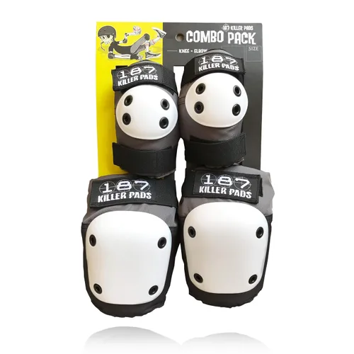 Miniatura 6 de 187 Killer Pads Paquete combinado de rodilleras, coderas, gris, XS