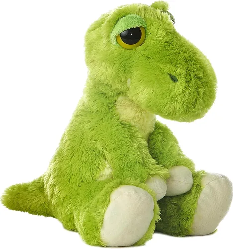 Peluche de felpa de dinosaurio T-Rex con ojos de somnoliento, de Aurora World, 10 pulgadas