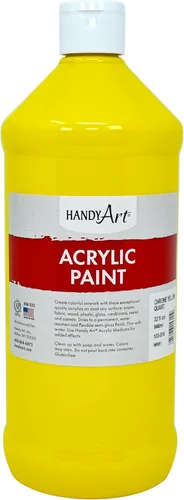 Miniatura 55 de Pintura acrílica para estudiantes, artesanías de 16 onzas. Plateado metálico