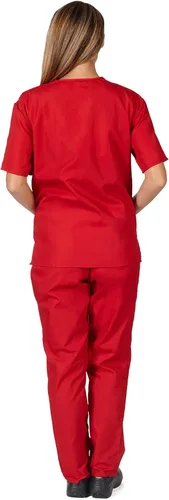 Miniatura 2 de Natural Uniforms Conjunto de ropa quirúrgica unisex con camiseta y pantalón