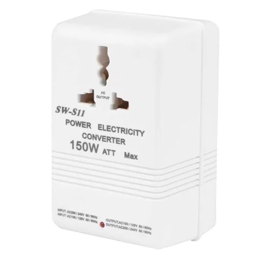 Miniatura 2 de Transformador convertidor de voltaje de 150 W, elevador hacia arriba, 220 V a 110 V, 110 V a 220 V, enchufe CN para adaptador de corriente de viaje