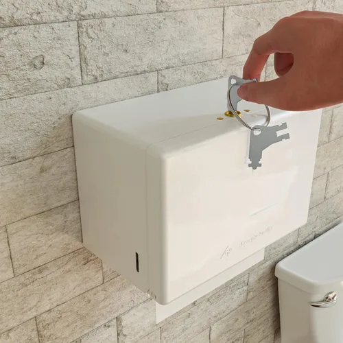 Miniatura 4 de Dispensador comercial universal de repuesto compatible con muchos dispensadores de papel higiénico Georgia Pacific y toallas de papel, paquete de 20
