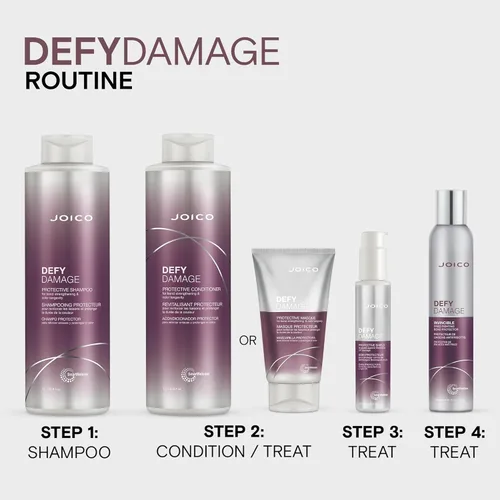 Miniatura 6 de Joico Defy Damage Protective Shampoo For Color-Treated Hair Strengthen Bonds & Preserve Hair Color With Moringa Seed Oil & Arginine
