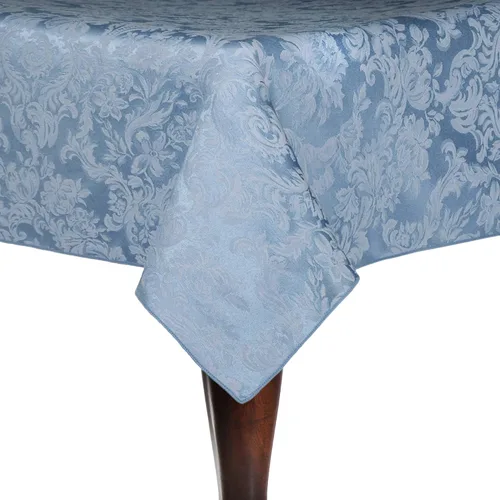 Miniatura 16 de Ultimate Textile Miranda - Mantel rectangular de damasco (70 x 144 pulgadas), color burdeos