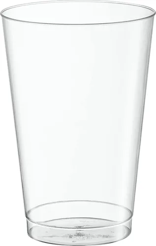 Miniatura 4 de PLASTICPRO Vasos desechables de plástico transparente de 12 onzas para fiestas y bodas, paquete de 50