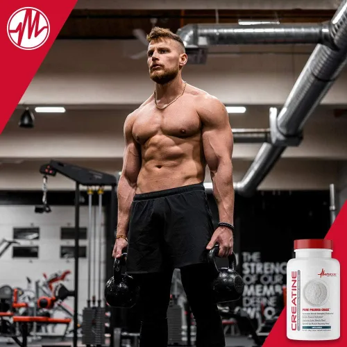 Miniatura 9 de Metabolic Nutrition Polvo de monohidrato de creatina pura para crecimiento muscular, fuerza y recuperación, suplemento de fitness, 0.18 onzas por