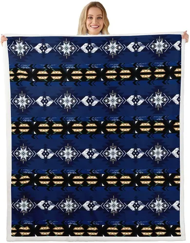 Miniatura 20 de Erosebridal Manta de forro polar de piel de vaca con estampado de leopardo marrón, manta occidental de 50 x 60 pulgadas, manta con estampado de vaca